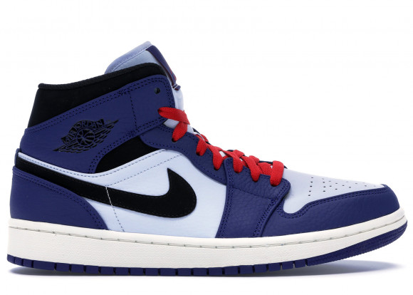 Air Jordan 1 Mid SE (blau / weiß) Sneaker - 852542-400