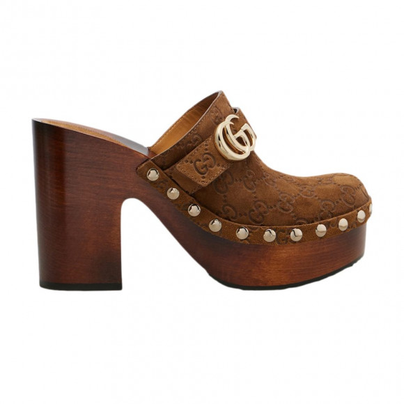 Gucci Wmns Platform Clog 'Brown' | Women's Size 8.5 - 853690-AADU0-2118
