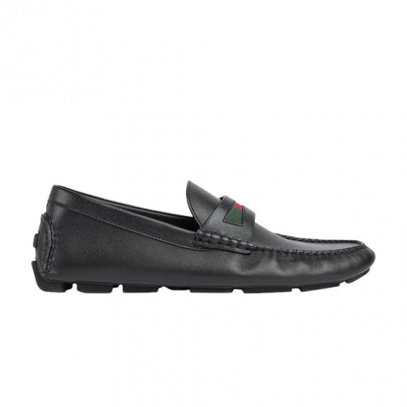 Gucci Driver 'Black Leather' | Men's Size 8.5 - 854080-AAFU2-1060
