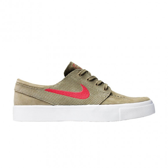 Nike Zoom Stefan Janoski Premium High Tape SB 'Khaki Track Red' | Brown | Men's Size 7 - 854321-261