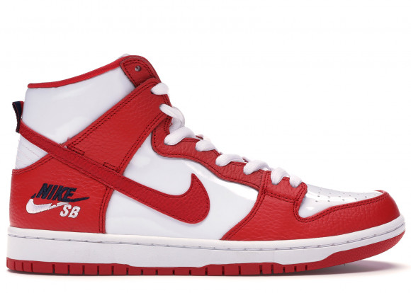 Nike SB Zoom Dunk High PRO UNIVERSITY Red/UNIVERSITY Red-White 854851-661 -  854851-661