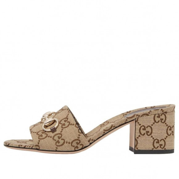 (WMNS) Gucci Slide Sandal 'Camel Brown' 854882-9SF10-2544 - 854882-9SF10-2544
