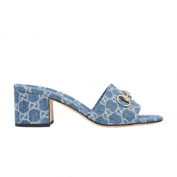 Gucci Wmns Horsebit Slide Sandal 'Blue' | Women's Size 4 - 854882-FAFGT-4746