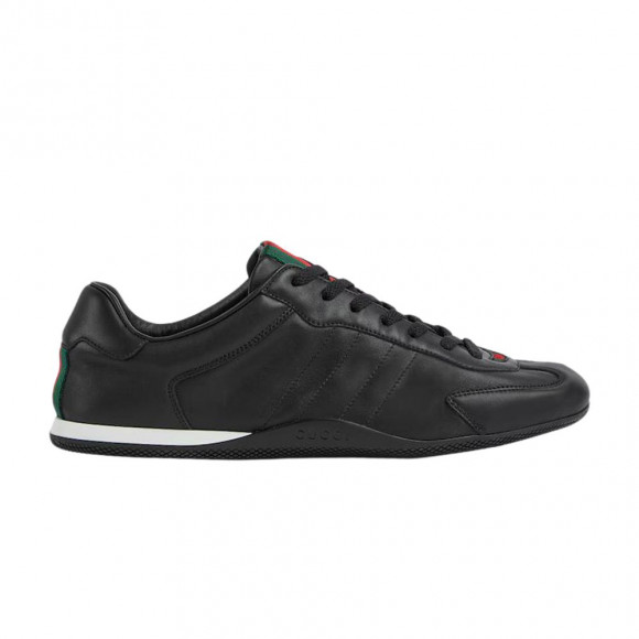 Gucci Shift Sneaker 'Black Leather' | Men's Size 11.5 - 857018-AAFUH-1086