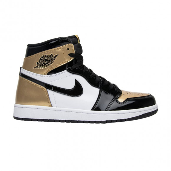 Air Jordan 1 Retro High OG NRG 'Gold Top 3' Sample | Black | Men's Size 11.5 - 861428-001-S