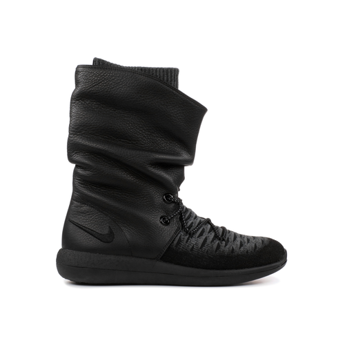 Nike Wmns Roshe Two High Flyknit 'Black' - 861708-001