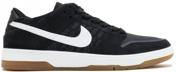 Nike SB Zoom Dunk Low Black White Gum 