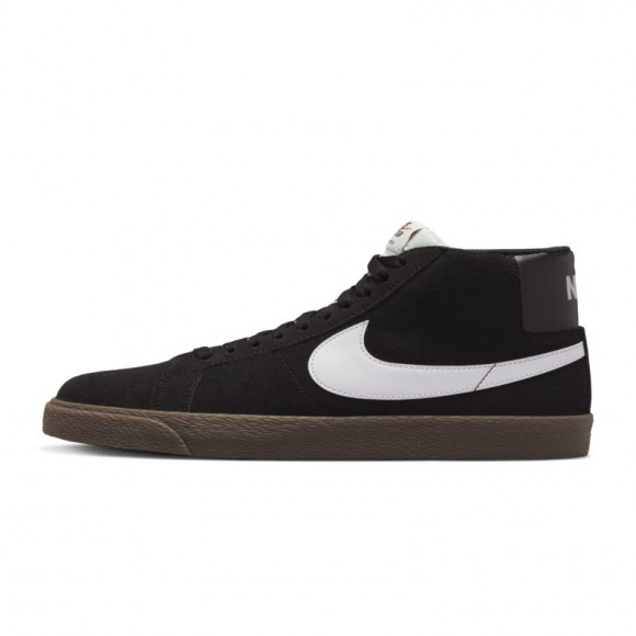 Nike blazer skate shoes SB Zoom Blazer Mid Skate Shoe - Black - 864349-010
