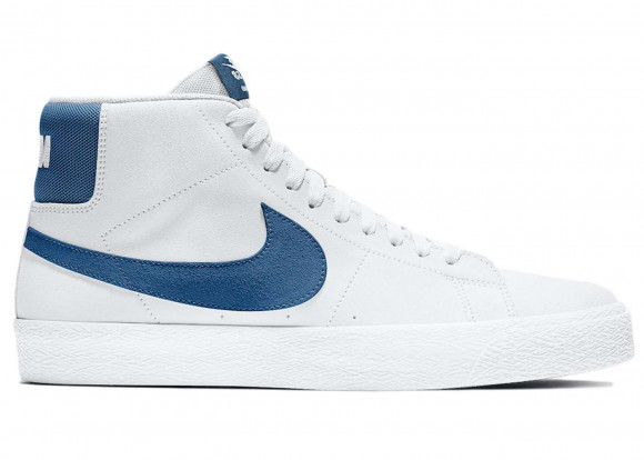 Nike Zoom Blazer Mid SB 'White Court Blue' - 864349-107