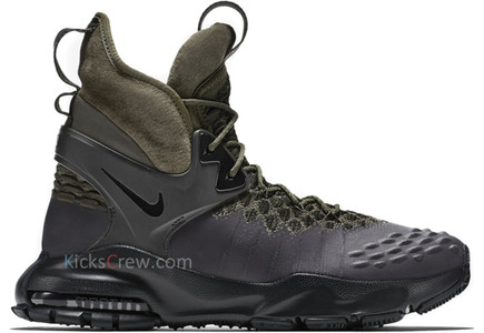 Nike Zoom Tallac Flyknit Black-Cargo Khaki Marathon Running Shoes/Sneakers 865947-002 - 865947-002