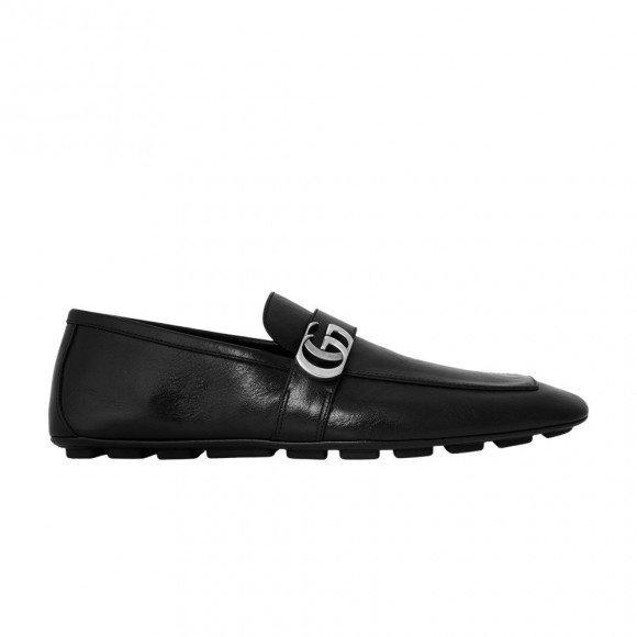 Gucci Driver Double G 'Black' | Men's Size 8 - 874862-AAGSG-1000