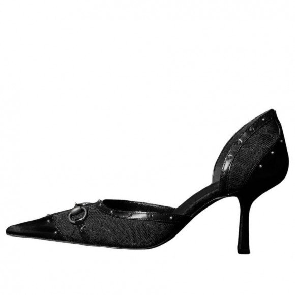 (WMNS) Gucci Savoy Pump 'Black' 875051-FAF7F-1052 - 875051-FAF7F-1052
