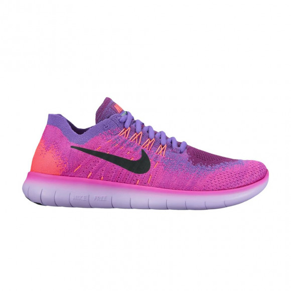 Nike Wmns Free RN Flyknit 2017 'Fire Pink Grape' | Women's Size 7.5 - 880844-600