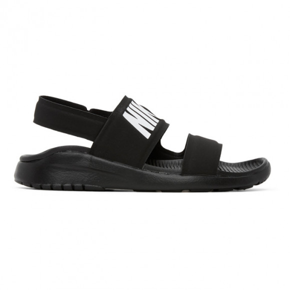 black tanjun nike sandals