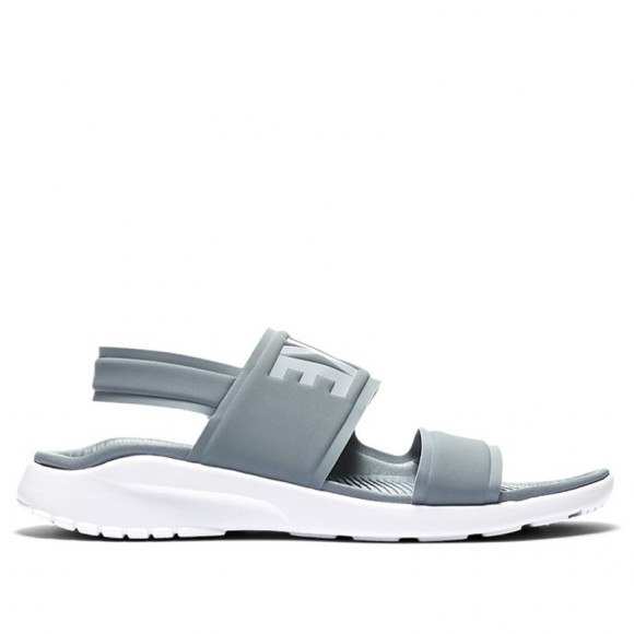 Nike Womens WMNS Tanjun Sandal 'Cool Grey' Cool Grey/Pure Platinum-White Sandals 882694-002 - 882694-002