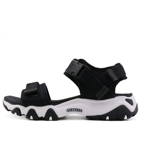 Skechers D'Lites 2.0 Black Sandals 88888160-BLK - 88888160-BLK