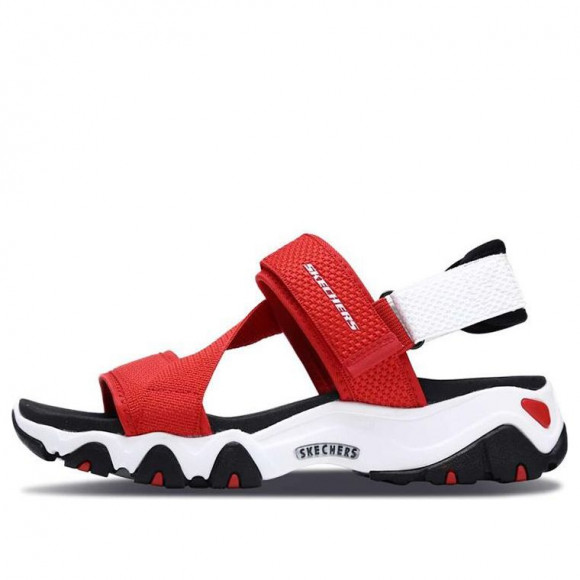 Skechers D'Lites 2.0 Red Sandals 88888181-RDW - 88888181-RDW