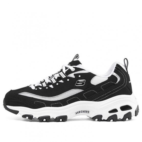 Skechers (WMNS) Dlites 1.0 BLACK/WHITE Athletic Shoes 896121-BKW