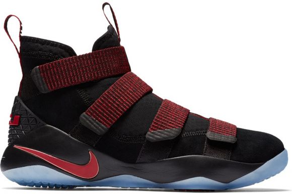 lebron soldier black and red