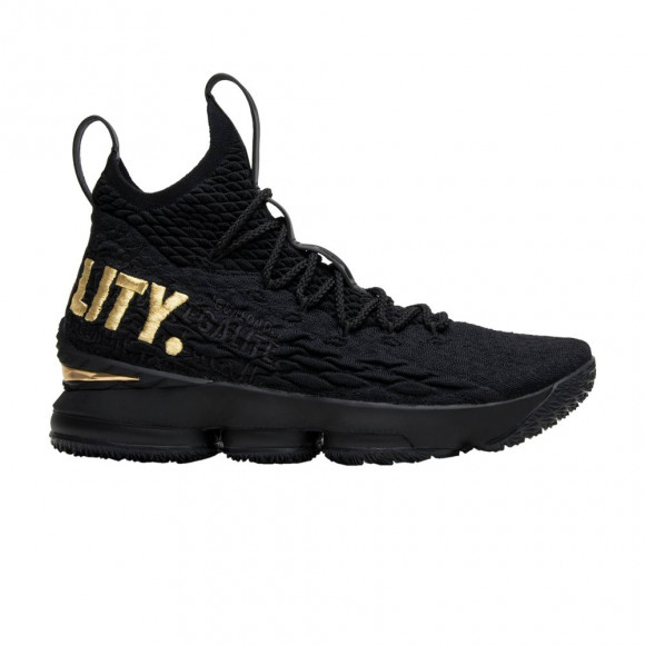 Nike LeBron 15 'Equality' PE Sample | Black | Men's Size 9.5 - 897648-007-S