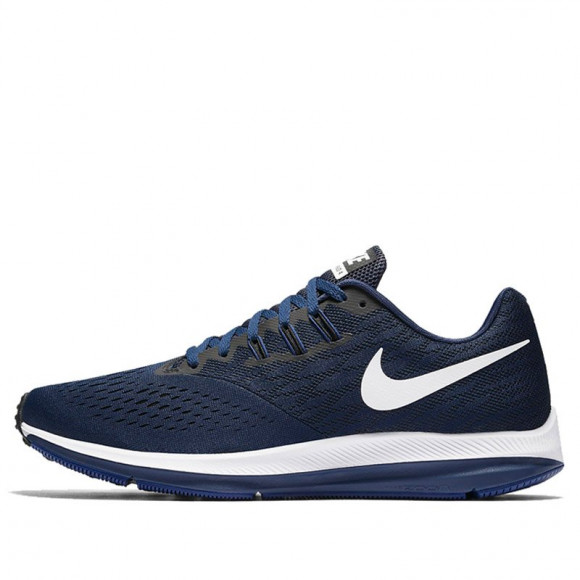 Dios firma Bungalow Nike Zoom Winflo 4 Blue Marathon Running Shoes/Sneakers 898466-400