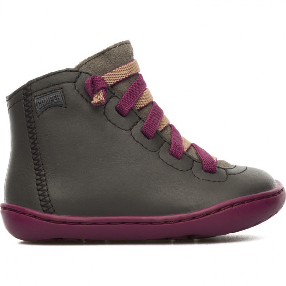 CAMPER Peu - Boots for  - Grey, Smooth leather - 90179