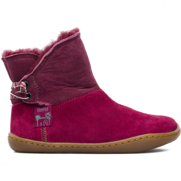 CAMPER Peu - Boots for  - Red, Smooth leather - 90293