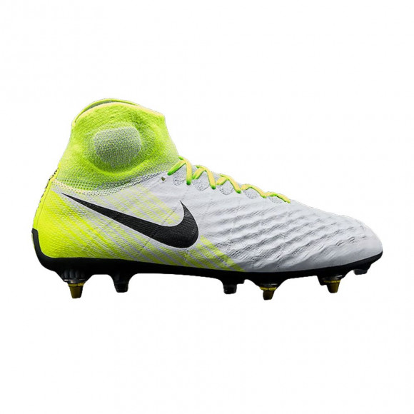 Nike Magista Obra 2 SG Pro AC 'Pure Platinum Volt' | White | Men's Size 11.5 - 903606-110