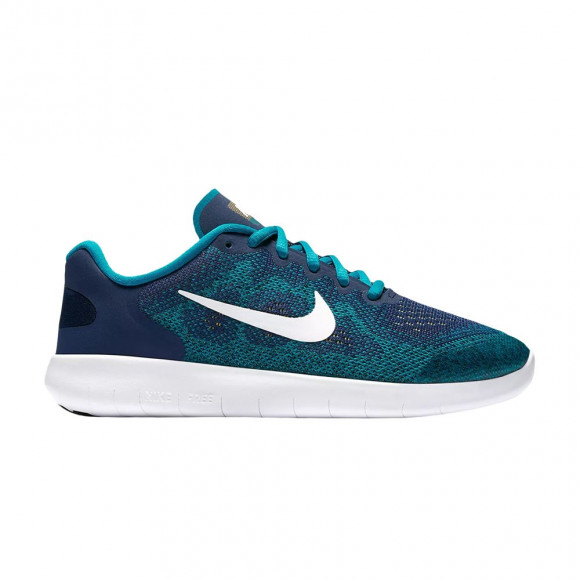 Nike Free RN 2017 GS 'Binary Blue Turbo Green' | Kid's Size 7 - 904255-403