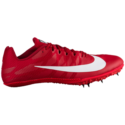 Nike Zoom Rival S 9 - Boys' Grade School Sprint Spikes - University Red / White / Tough Red / Black - 907564-600