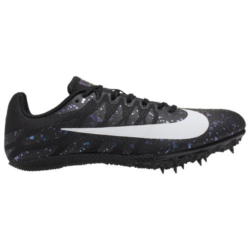 Nike Zoom Rival S 9 - Girls' Grade School Sprint Spikes - Black / White / Indigo Fog - 907565-003