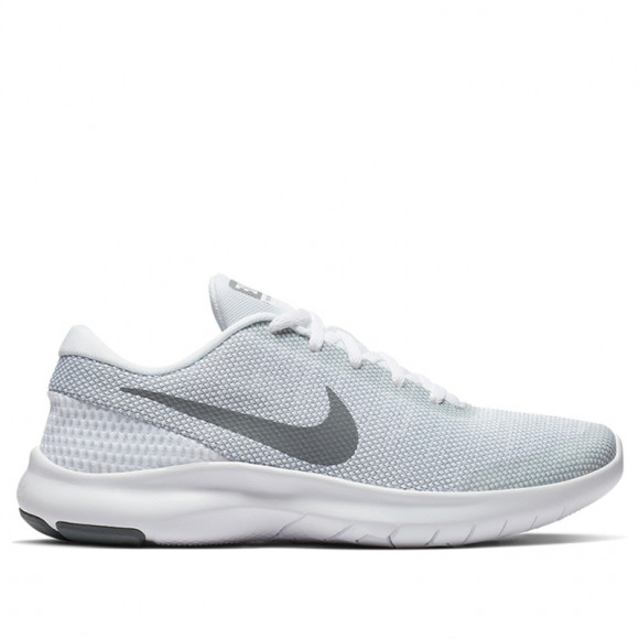 Nike WMNS Flex Experience 7 'White' White/Cool Grey Marathon Running Shoes/Sneakers 908996-100