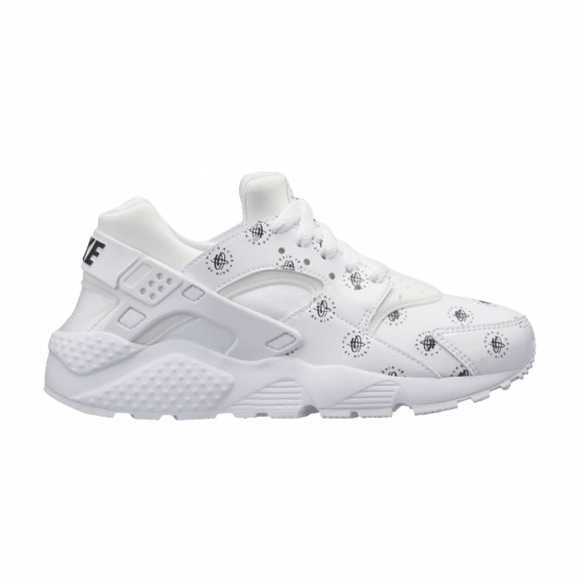 Nike Huarache Run SE GS 'White Black' - 909143-100