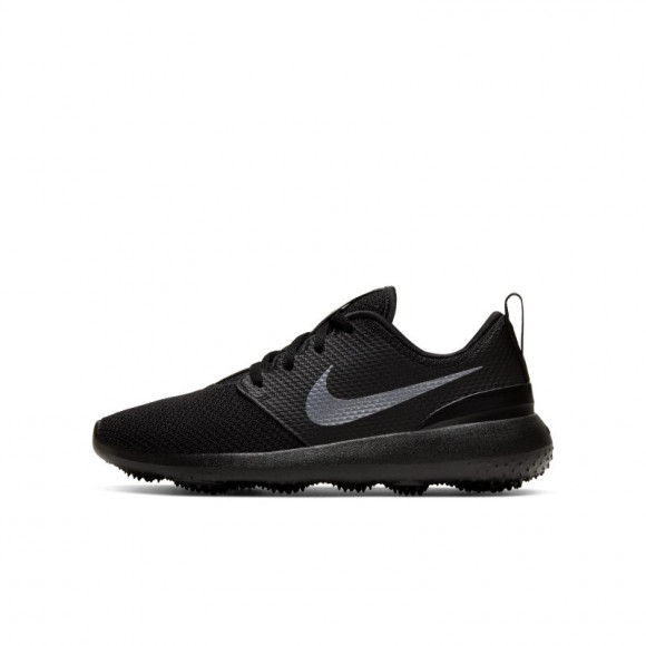 nike roshe junior black