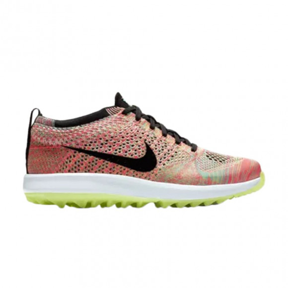 Nike Wmns Flyknit Racer Golf 'Hyper Jade' | Pink | Women's Size 10.5 - 909769-301