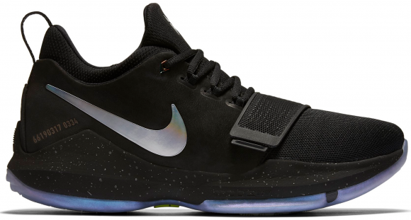 Nike PG 1 'Shining' Black/Black-Multi-Color 911082-099 - 911082-099