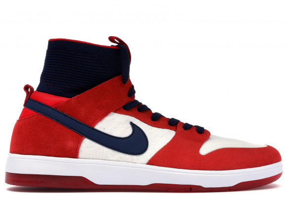 Nike SB Dunk High Elite Red Navy White - 917567-641