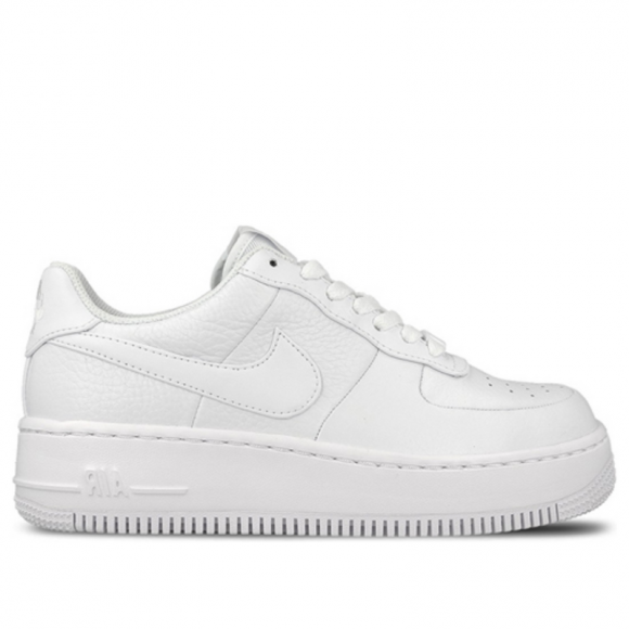 Nike Womens WMNS AF1 UPSTEP White/White-Black Sneakers/Shoes 917588-100 - 917588-100