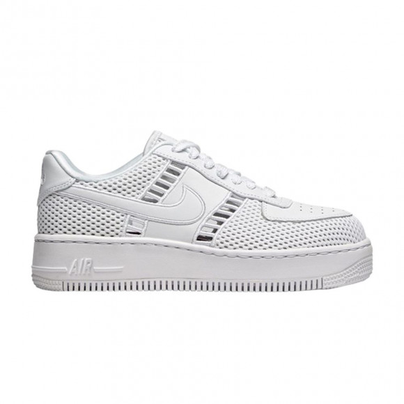 Nike Wmns Air Force 1 Upstep 'White Vast Grey' | Women's Size 8.5 - 917591-100