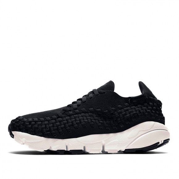 Nike Womens WMNS Air Footscape Woven Black Marathon Running Shoes/Sneakers 917698-001 - 917698-001