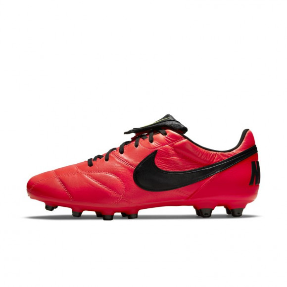 Scarpa da calcio per terreni duri Nike Premier II FG - Rosso - 917803-607