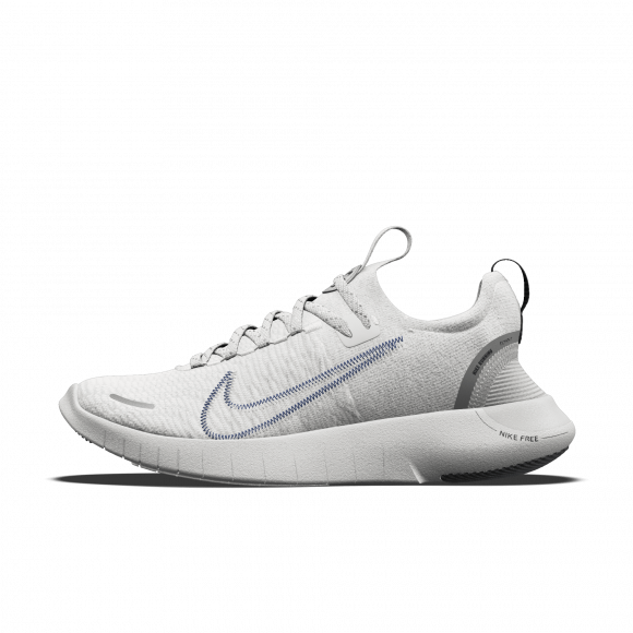 Nike Free RN By You Custom hardloopschoenen voor dames (straat) - Wit - 9183972503