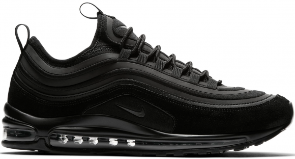 Nike Air Max 97 Ultra 17 SE Suede -Triple Black Running Shoes/Sneakers  924452-001 - 924452-