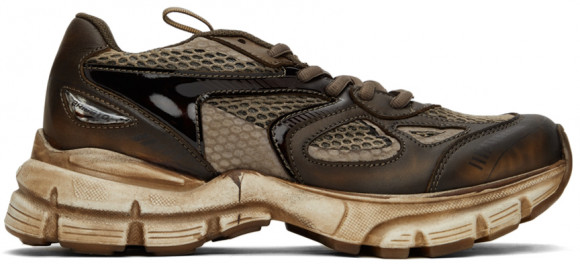 Axel Arigato SSENSE Exclusive Brown Dip-Dye Marathon Sneakers - 93069
