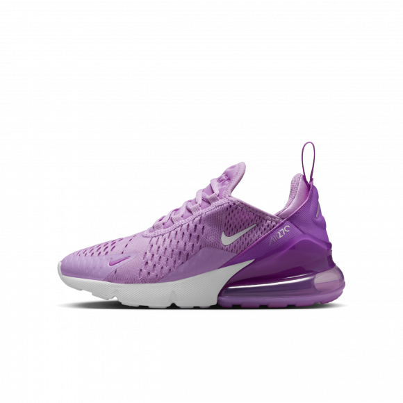 Nike Air Max 270 Older Kids' Shoes - Purple - 943345-501