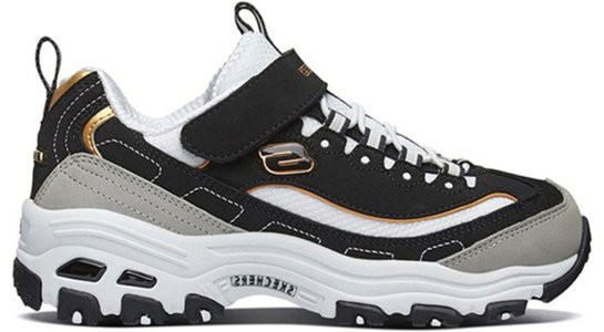 Skechers D'Lite Running Shoes/Sneakers 996212L-BKGD