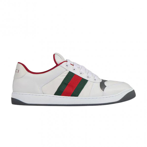 Gucci Screener Sneaker 'White Black Red' | Men's Size 7.5 - A00147-FAGAU-9059