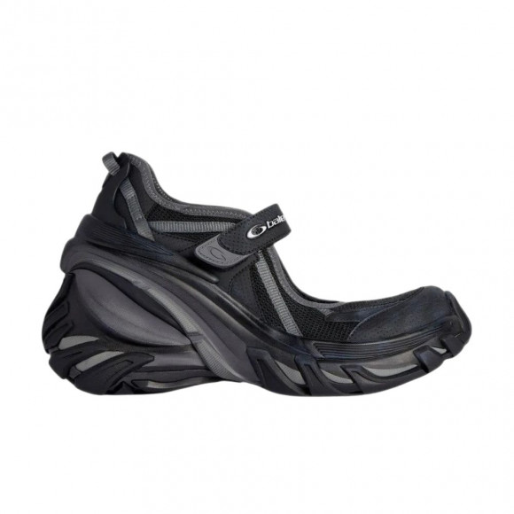 Balenciaga Wmns Hydra Mary Jane Slip-On Sneakers 'Black Dark Grey' | Women's Size 9 - A002M2-WWDMG-1011