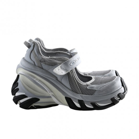 Balenciaga Wmns Hydra Mary Jane Wedge Sneakers 'Grey Mix Black' | Women's Size 9 - A002M2-WWDMG-1110