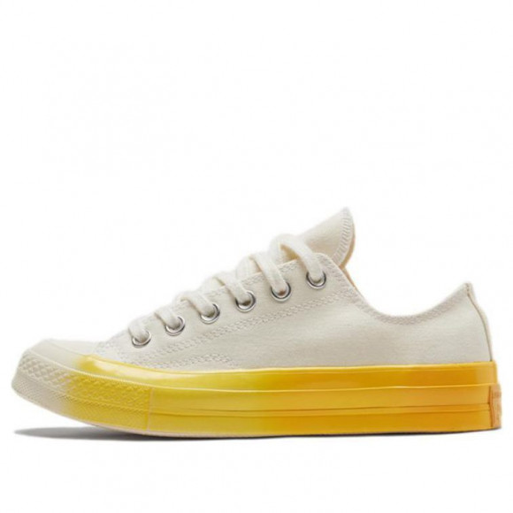 Converse Chuck Taylor All Star 1970s CREAMWHITE/YELLOW Canvas Shoes (Low Tops/Women's/Gradient) A00534C - A00534C